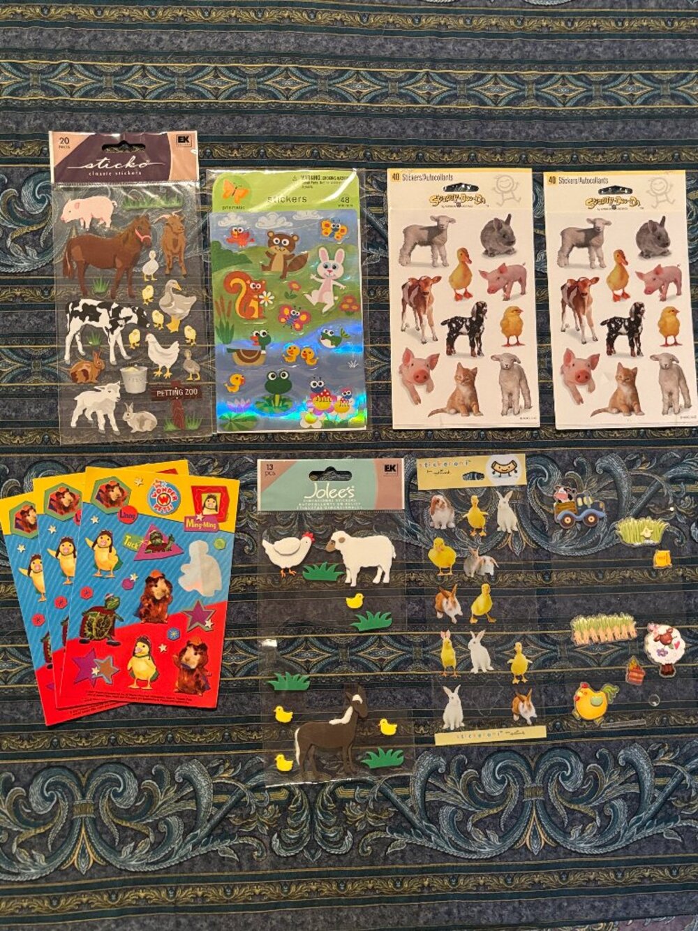 Bundle of Stickers - Farm Animal Theme